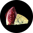 Red chicory and Gorgonzola - barone.si