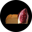 Red chicory and Taleggio cheese - barone.si